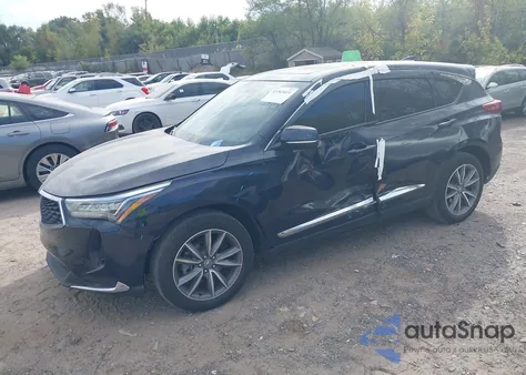 2022 Acura Rdx Technology Package from USA, damaged, VIN 5J8TC2H55NL010661